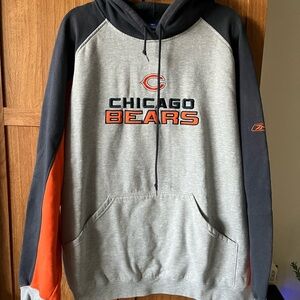 Chicago Bears Grey and Black Hoodie